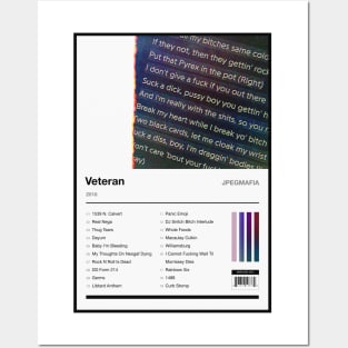 Veteran Tracklist Posters and Art